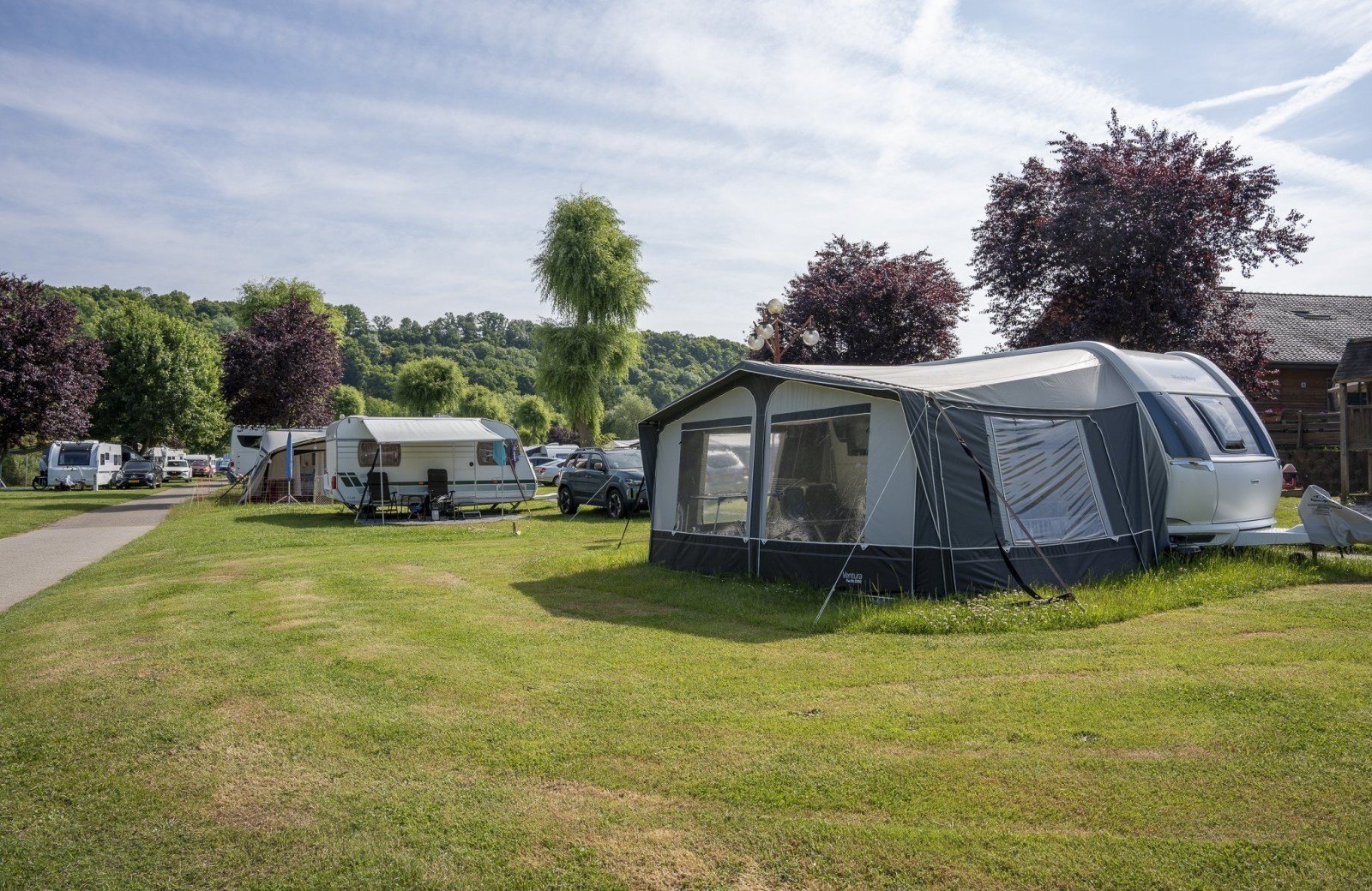 Ruime kampeerplaatsen